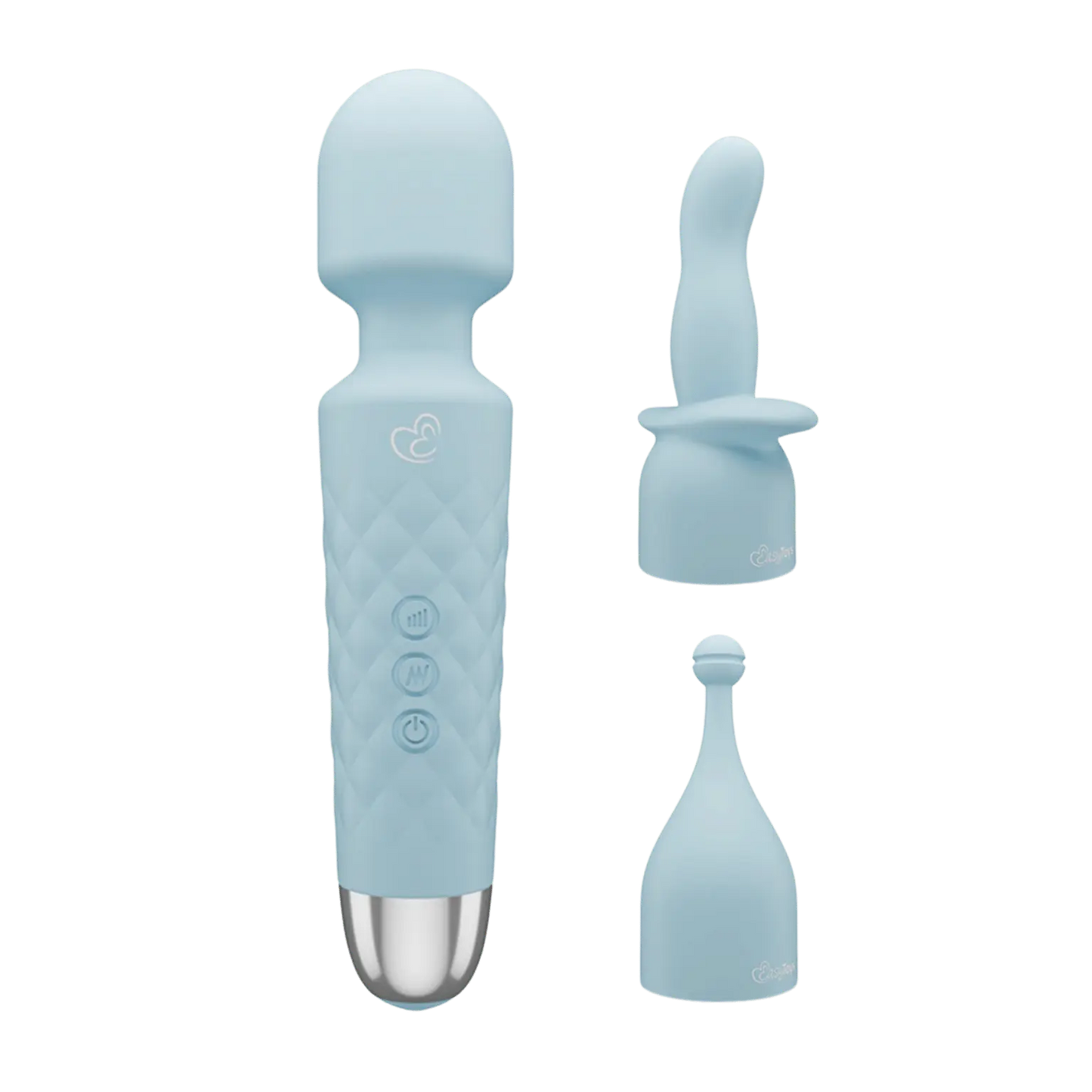 Mini Wand rechargeable EasyToys design ergonomique et silicone doux – Oh My God’Z
