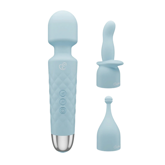 Mini Wand rechargeable EasyToys design ergonomique et silicone doux – Oh My God’Z