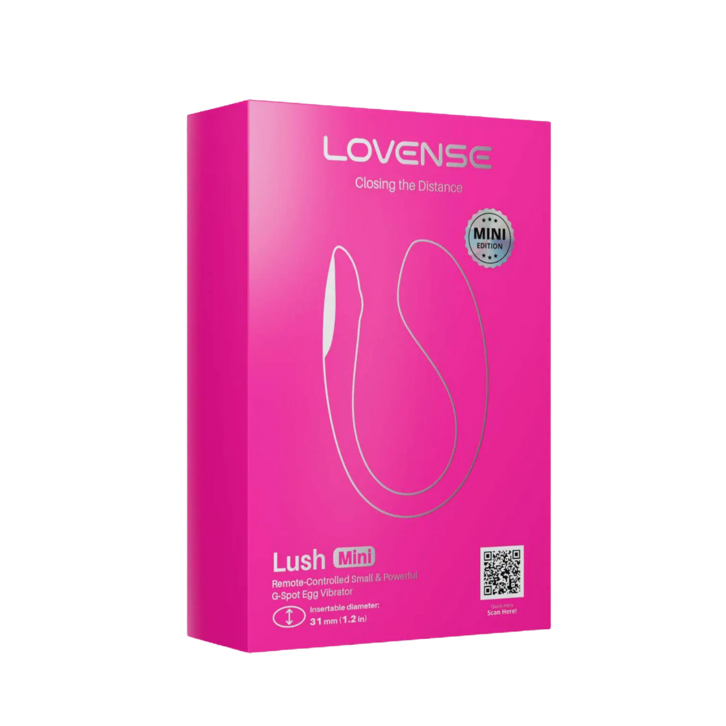 Packaging officiel mini œuf vibrant Lush Mini Lovense – Oh My God’Z