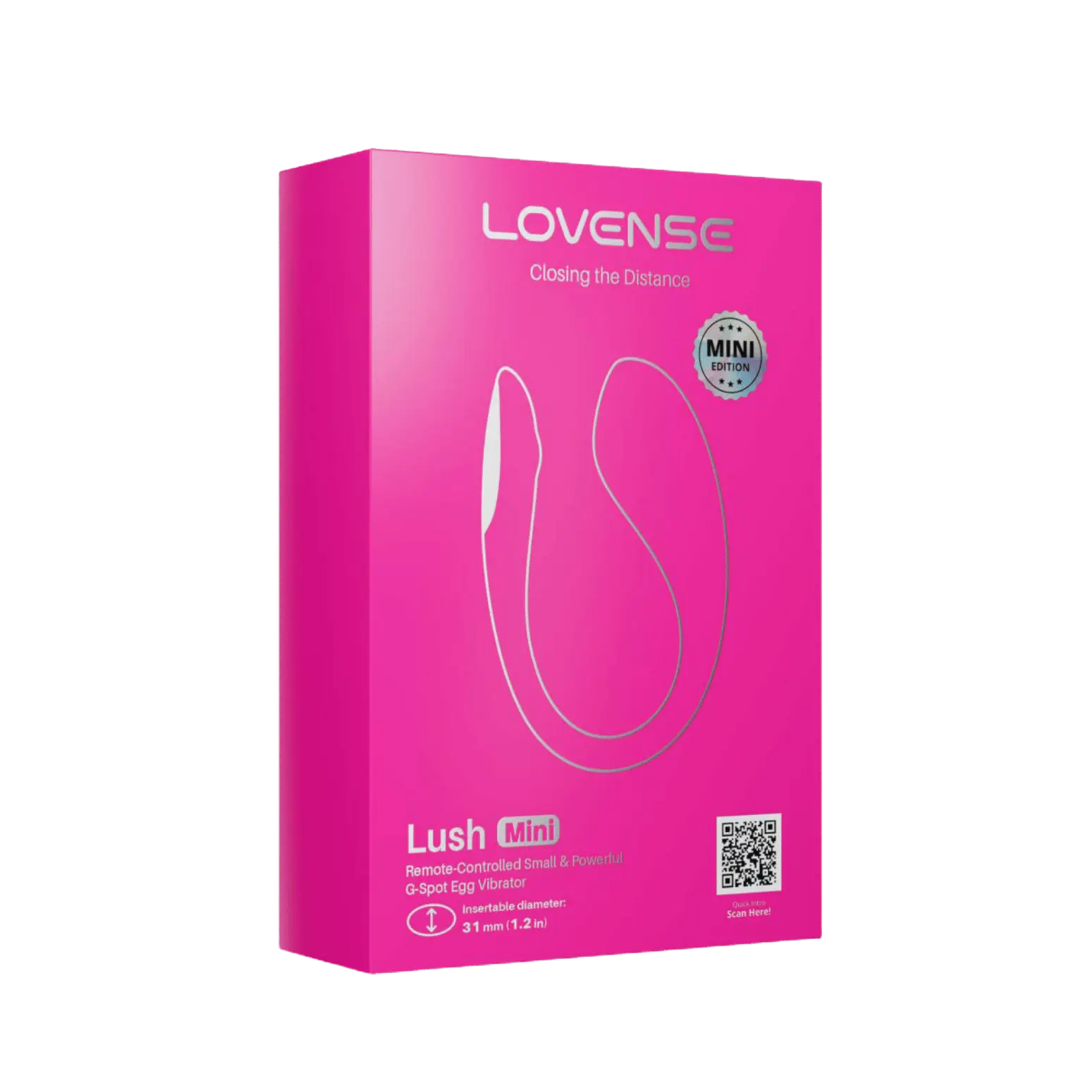 Packaging officiel mini œuf vibrant Lush Mini Lovense – Oh My God’Z