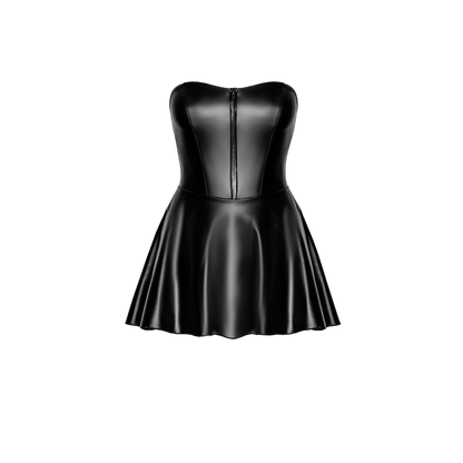 Robe courte moulante Dreamer F308 en tissu brillant – Oh My God’Z