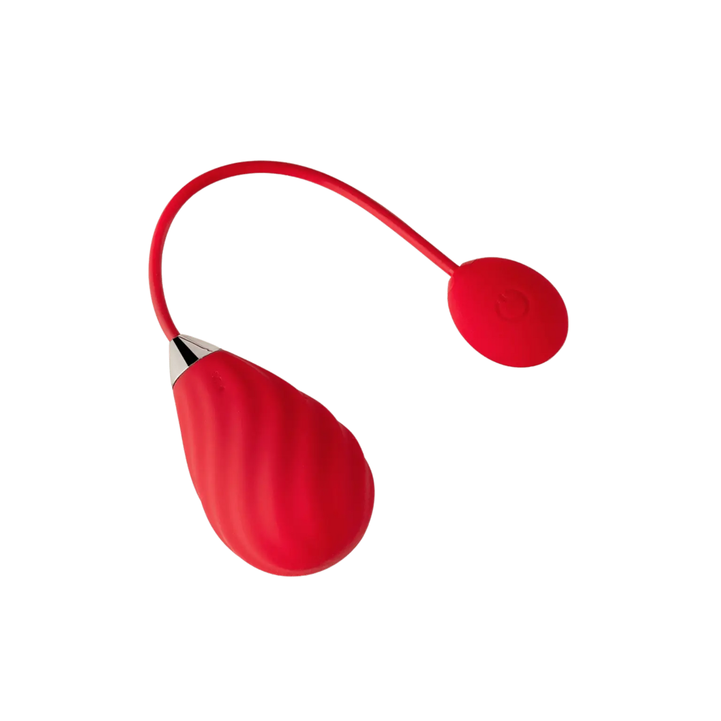 Œuf vibrant connecté Magic Sundae en rouge de Magic Motion, avec sa longue antenne flexible pour une utilisation confortable et intuitive. Disponible chez Oh My God'Z pour une expérience intime innovante.