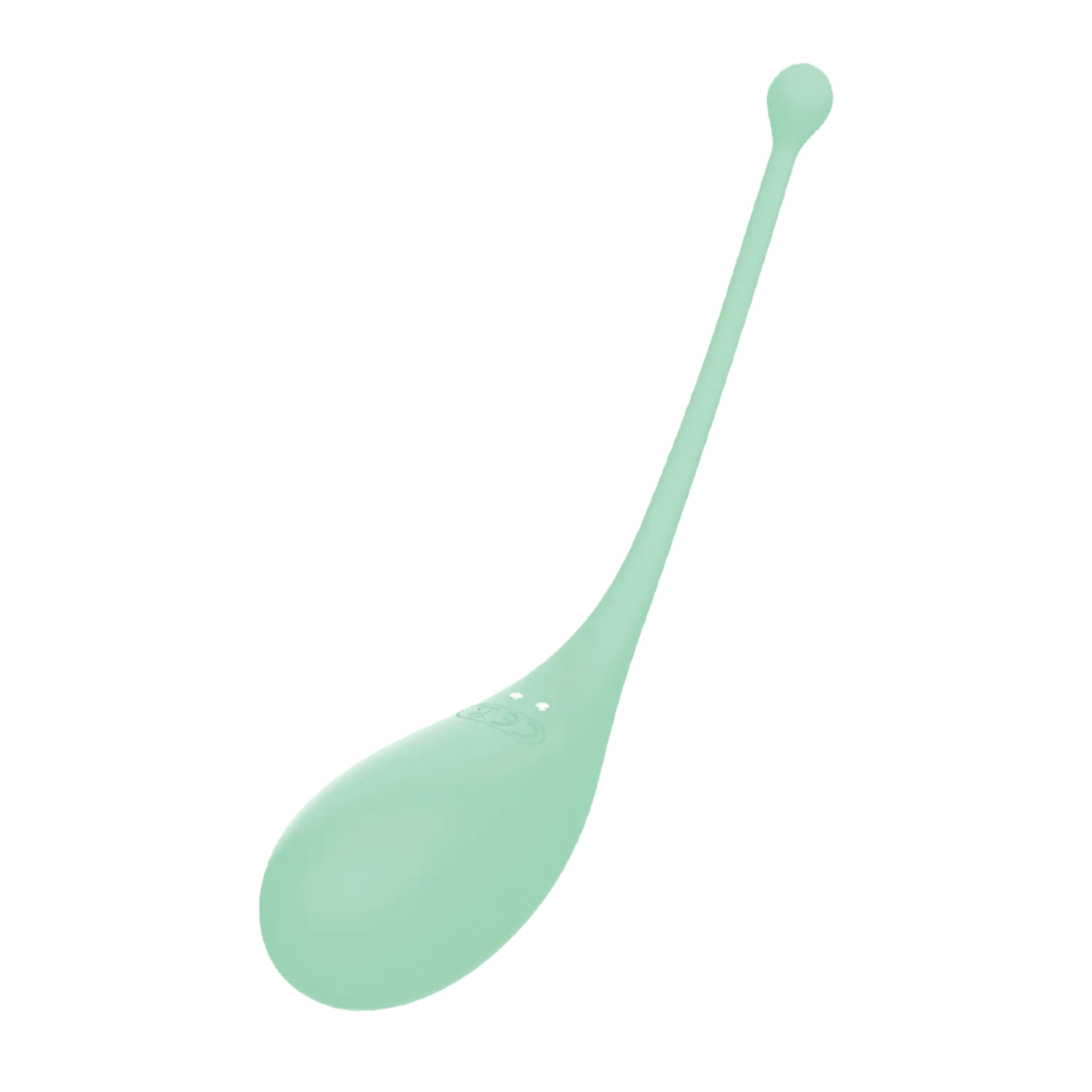 Oeuf vibrant connecté Palpitation d'Adrien Lastic en vert clair, emballage élégant disponible chez Oh My God'Z. Sextoy haut de gamme pour stimulation du point G, compatible avec application mobile pour une expérience personnalisée.