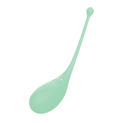 Oeuf vibrant connecté Palpitation d'Adrien Lastic en vert clair, emballage élégant disponible chez Oh My God'Z. Sextoy haut de gamme pour stimulation du point G, compatible avec application mobile pour une expérience personnalisée.