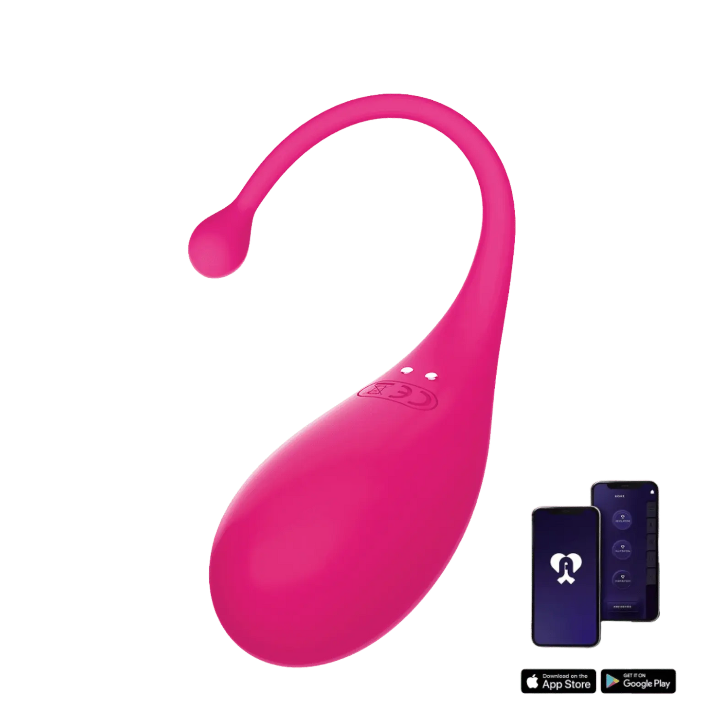 Oeuf vibrant connecté Palpitation d'Adrien Lastic en rose, emballage raffiné disponible chez Oh My God'Z. Sextoy haut de gamme pour stimulation du point G avec contrôle à distance via application mobile.