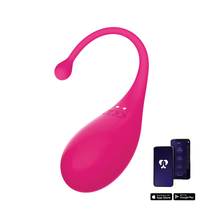 Oeuf vibrant connecté Palpitation d'Adrien Lastic en rose, emballage raffiné disponible chez Oh My God'Z. Sextoy haut de gamme pour stimulation du point G avec contrôle à distance via application mobile.