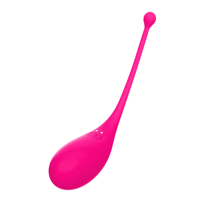 Oeuf vibrant connecté Palpitation rose par Adrien Lastic, disponible chez Oh My God'Z. Sextoy de luxe pour massage interne, compatible avec application mobile pour un plaisir sur-mesure.