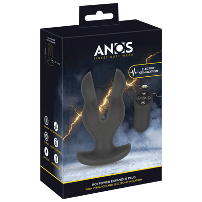 Plug anal E-Stim RC Power Expander Plug Anos – Oh My God’Z, vue détaillée et finitions premium