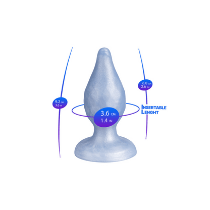 Plug anal M Fantasy Collection SilexD finition élégante – Oh My God’Z