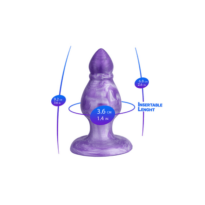 Plug anal M Fantasy Collection SilexD violet – Oh My God’Z expérience de plaisir raffinée