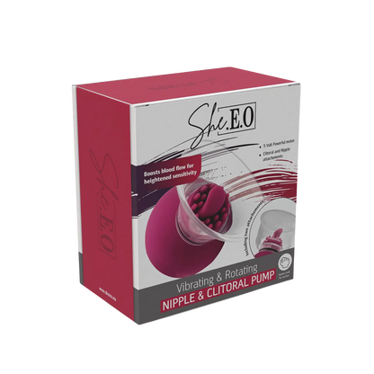 Sextoy premium She.E.O à succion douce et stimulation avancée – Oh My God’Z