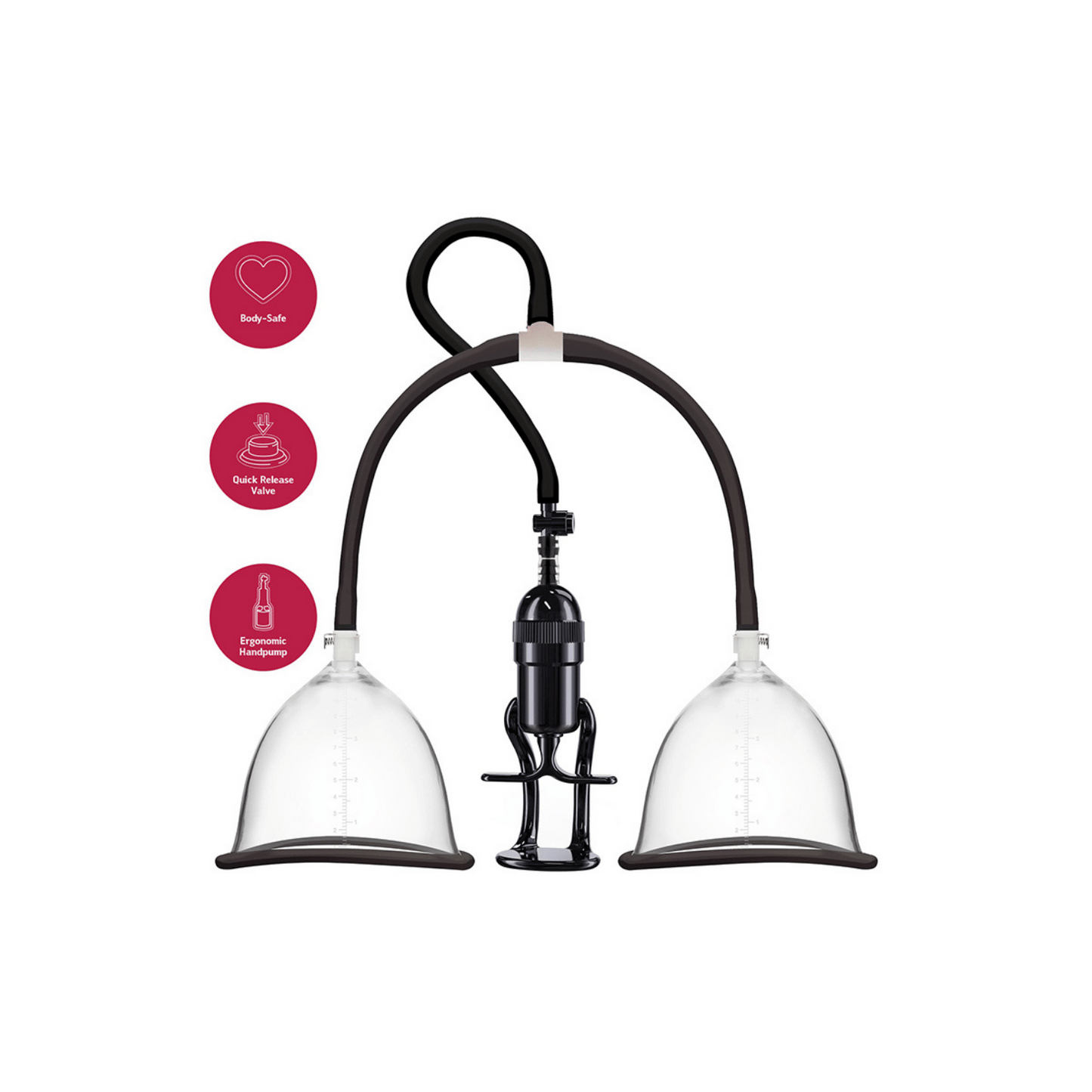 Pompe à seins manuelle She.E.O ergonomique et body-safe – Oh My God’Z