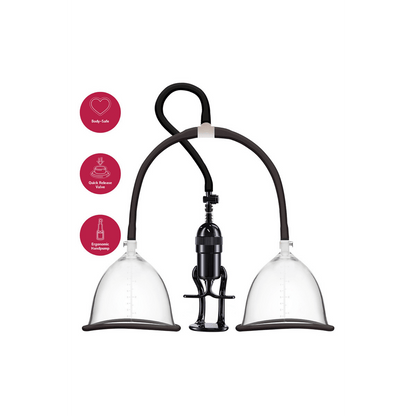 Pompe à seins manuelle She.E.O ergonomique et body-safe – Oh My God’Z