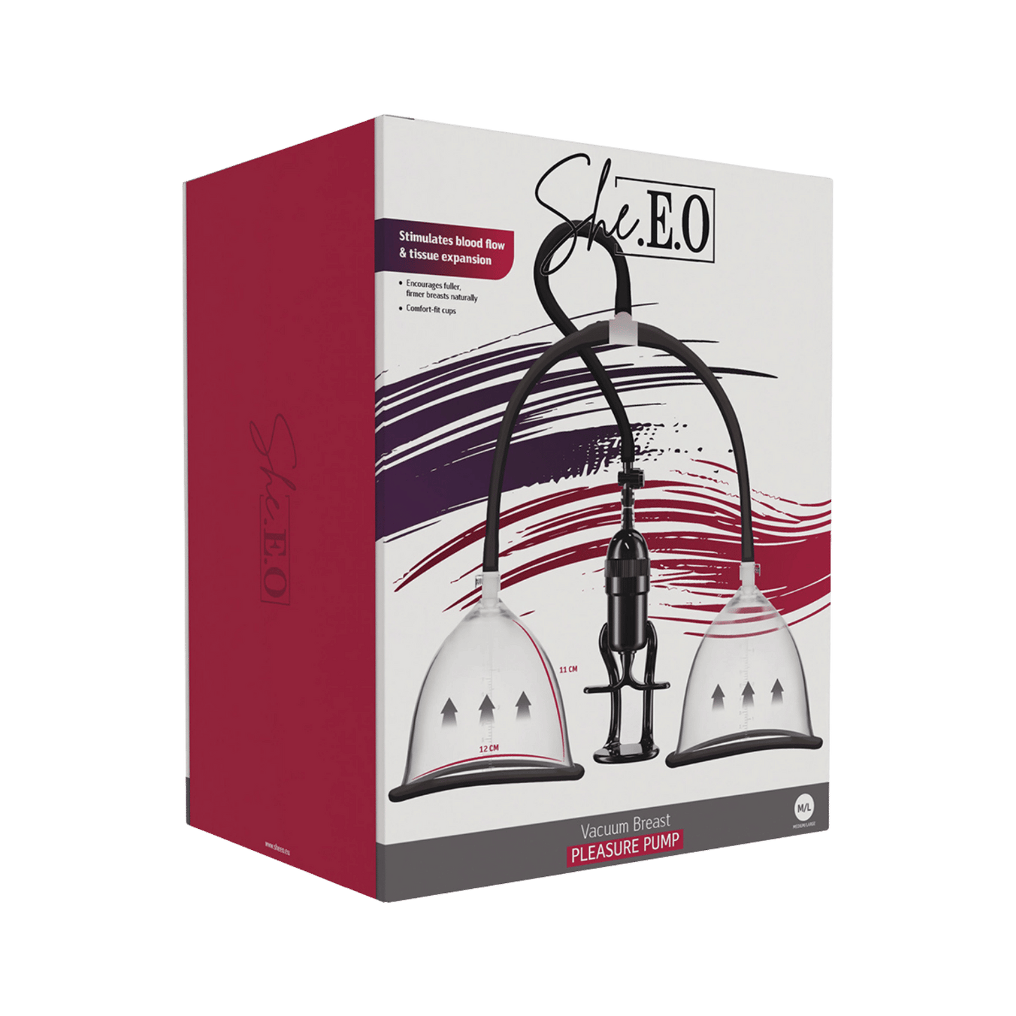 Pompe à seins manuelle She.E.O avec coffret design – Oh My God’Z