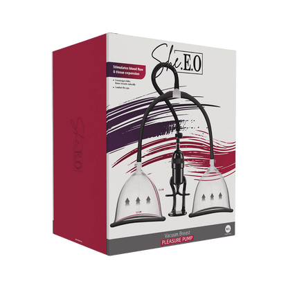 Pompe à seins manuelle She.E.O avec coffret design – Oh My God’Z