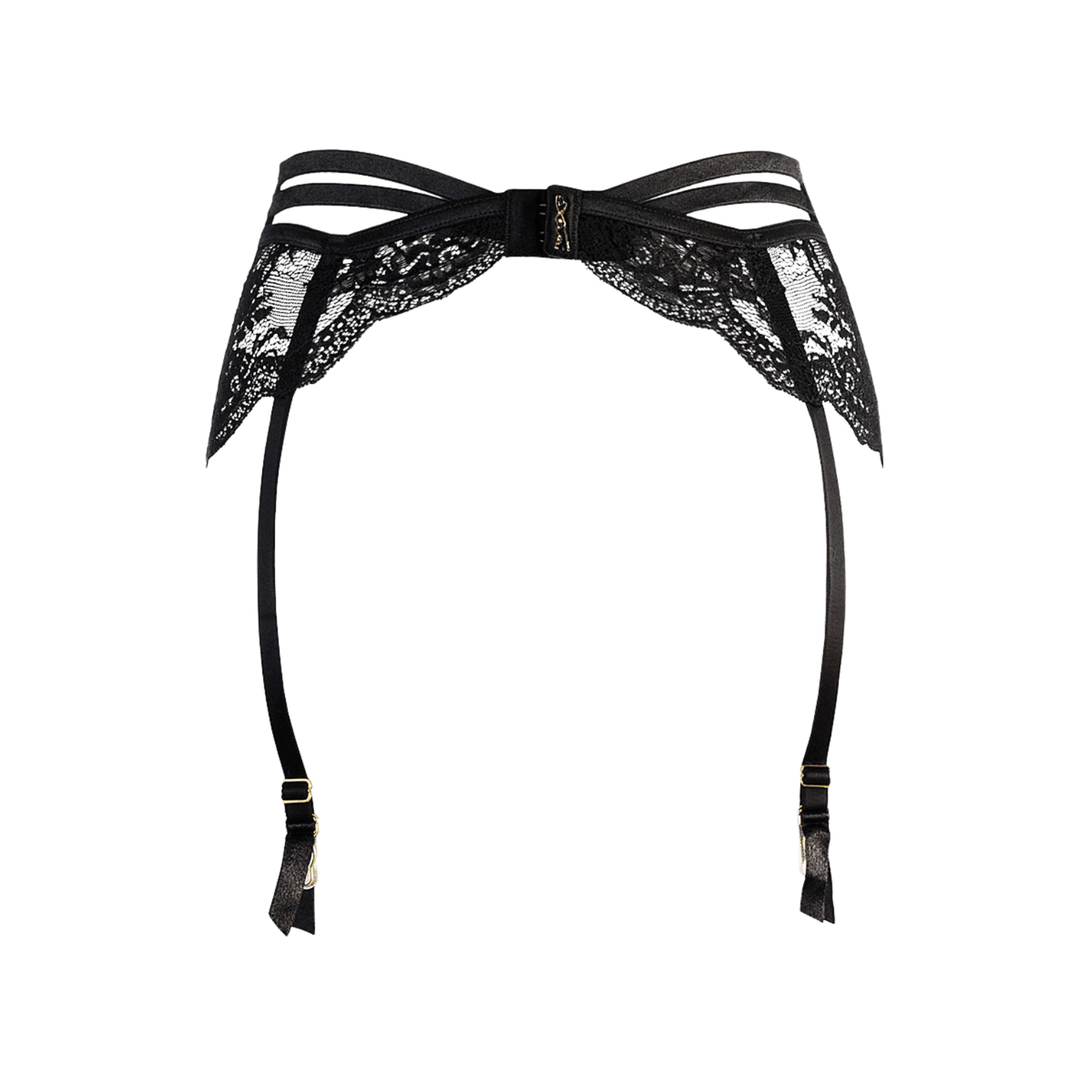 Porte-jarretelles féminin dentelle noire Axami by Oh My God’Z