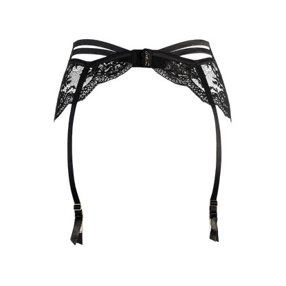 Porte-jarretelles féminin dentelle noire Axami by Oh My God’Z