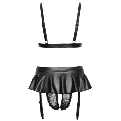 Ensemble lingerie noire vue arrière Oh My God’Z. Raffiné.
