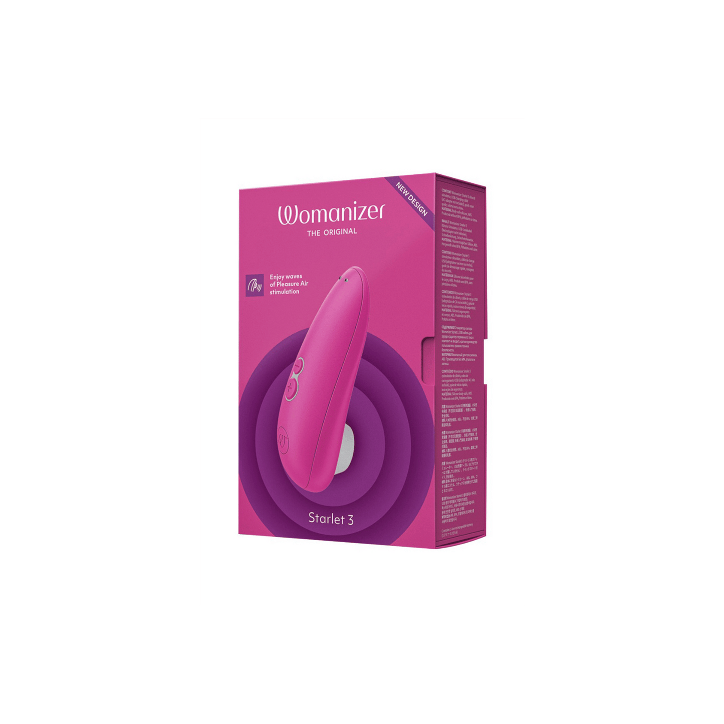 Womanizer Starlet 3 rose stimulateur luxe boutique Oh My God'Z