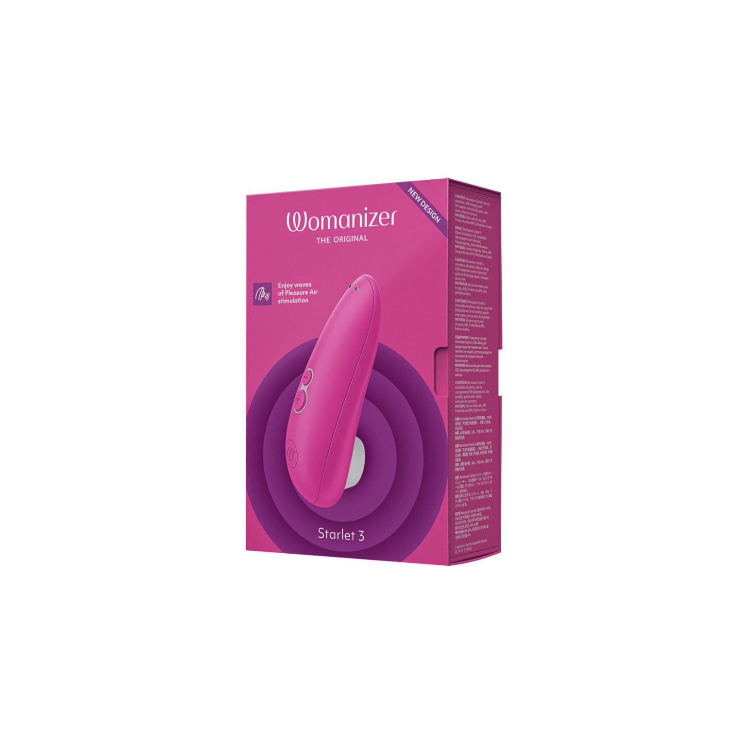 Womanizer Starlet 3 rose stimulateur luxe boutique Oh My God'Z
