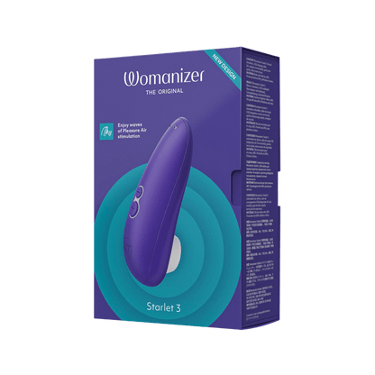 Boîte Womanizer Starlet 3 violet stimulateur clitoridien Oh My God'Z