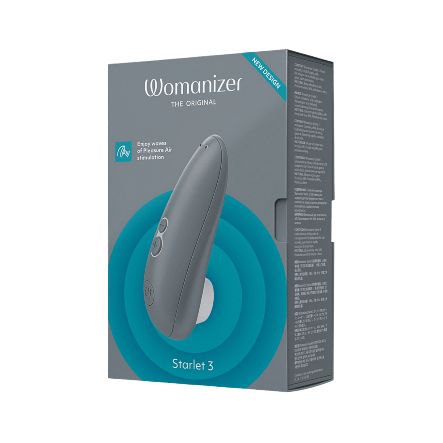 Boîte Womanizer Starlet 3 sextoy clitoridien haut de gamme Oh My God'Z