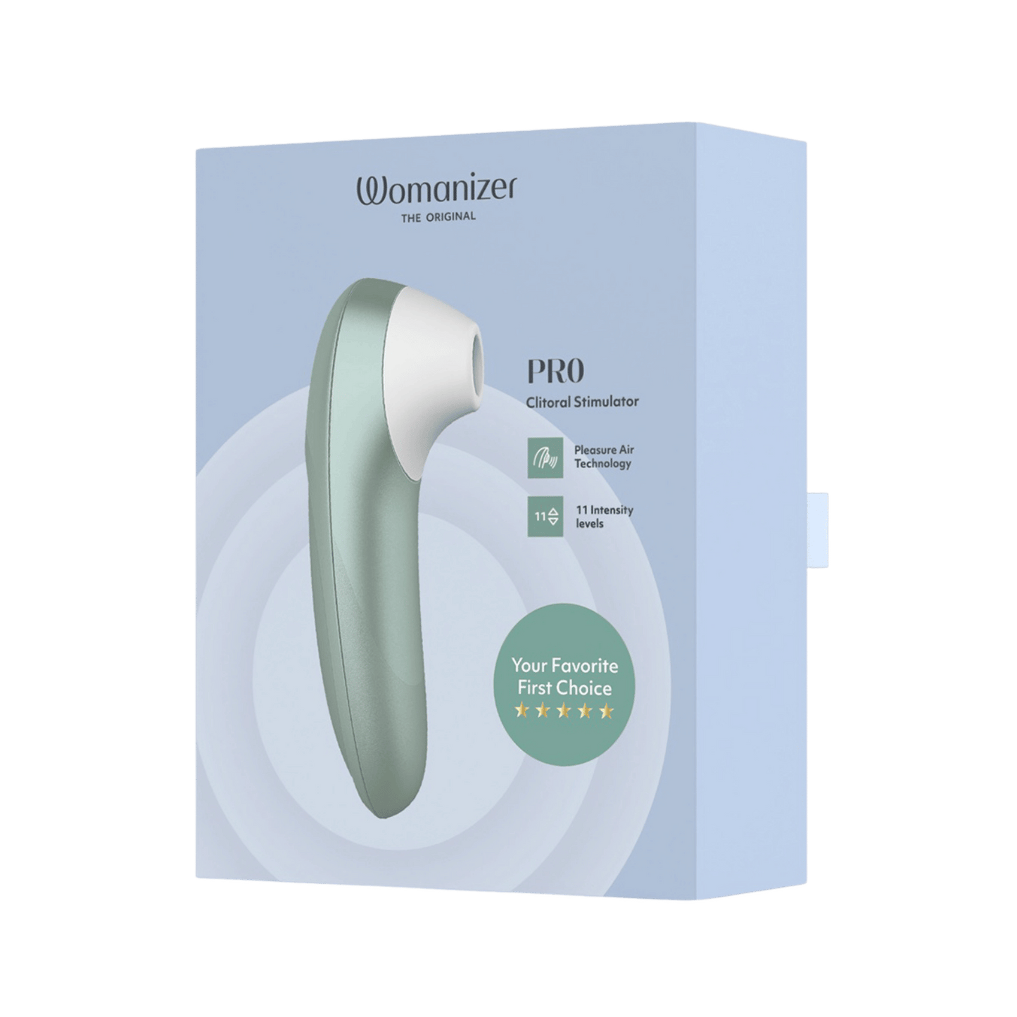 Packaging Womanizer Pro menthe – Écrin de luxe et de bien-être Oh My God’Z