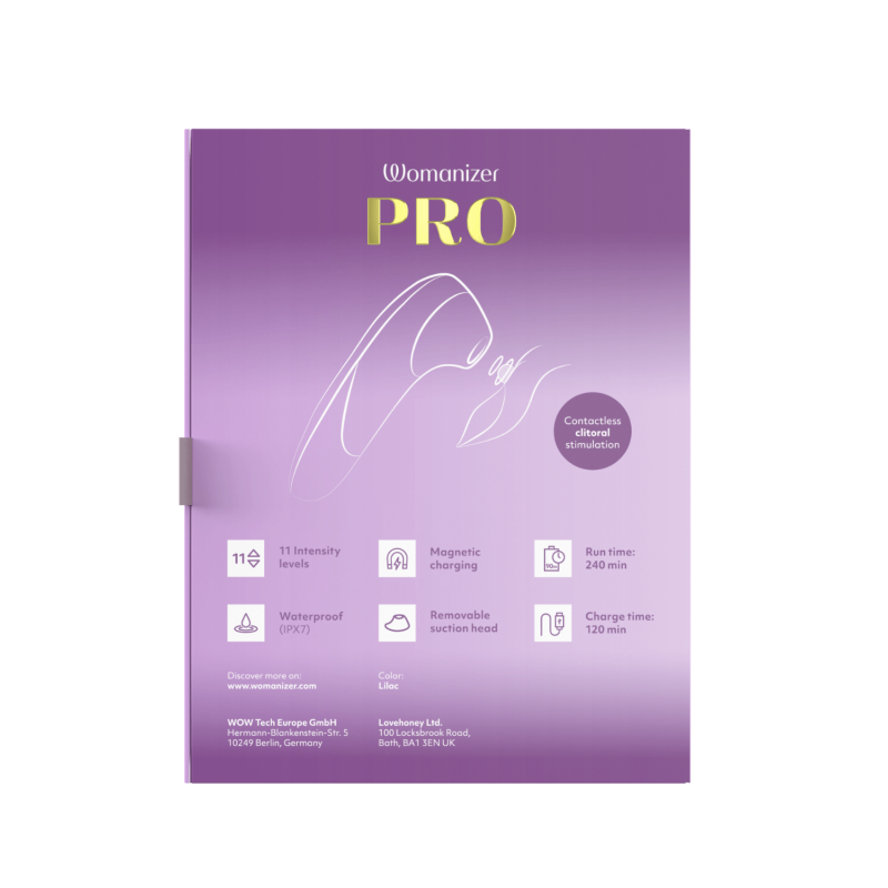 Stimulateur clitoridien Womanizer Pro
