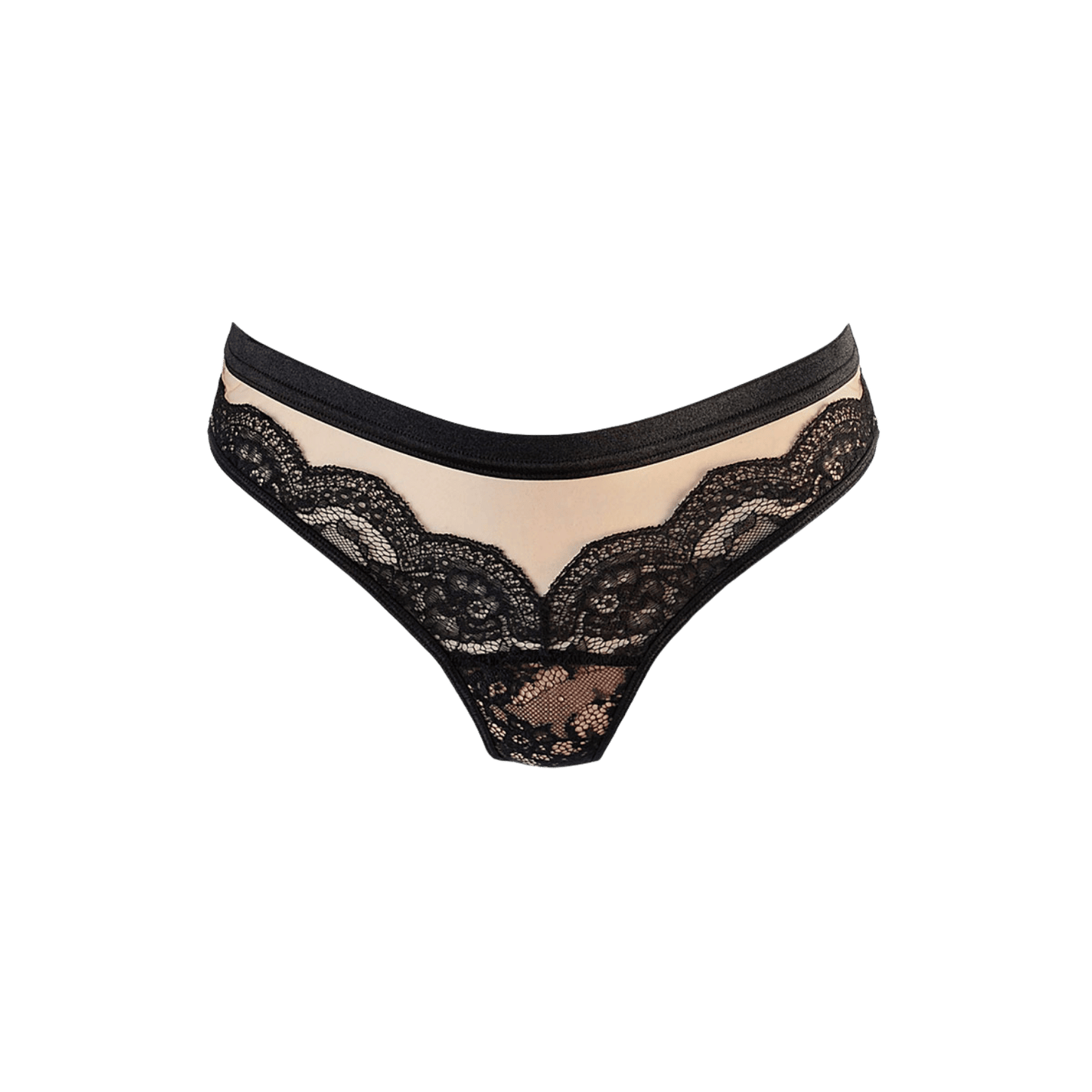 String sensuel en dentelle noire V-10718 Axami – Oh My God’Z