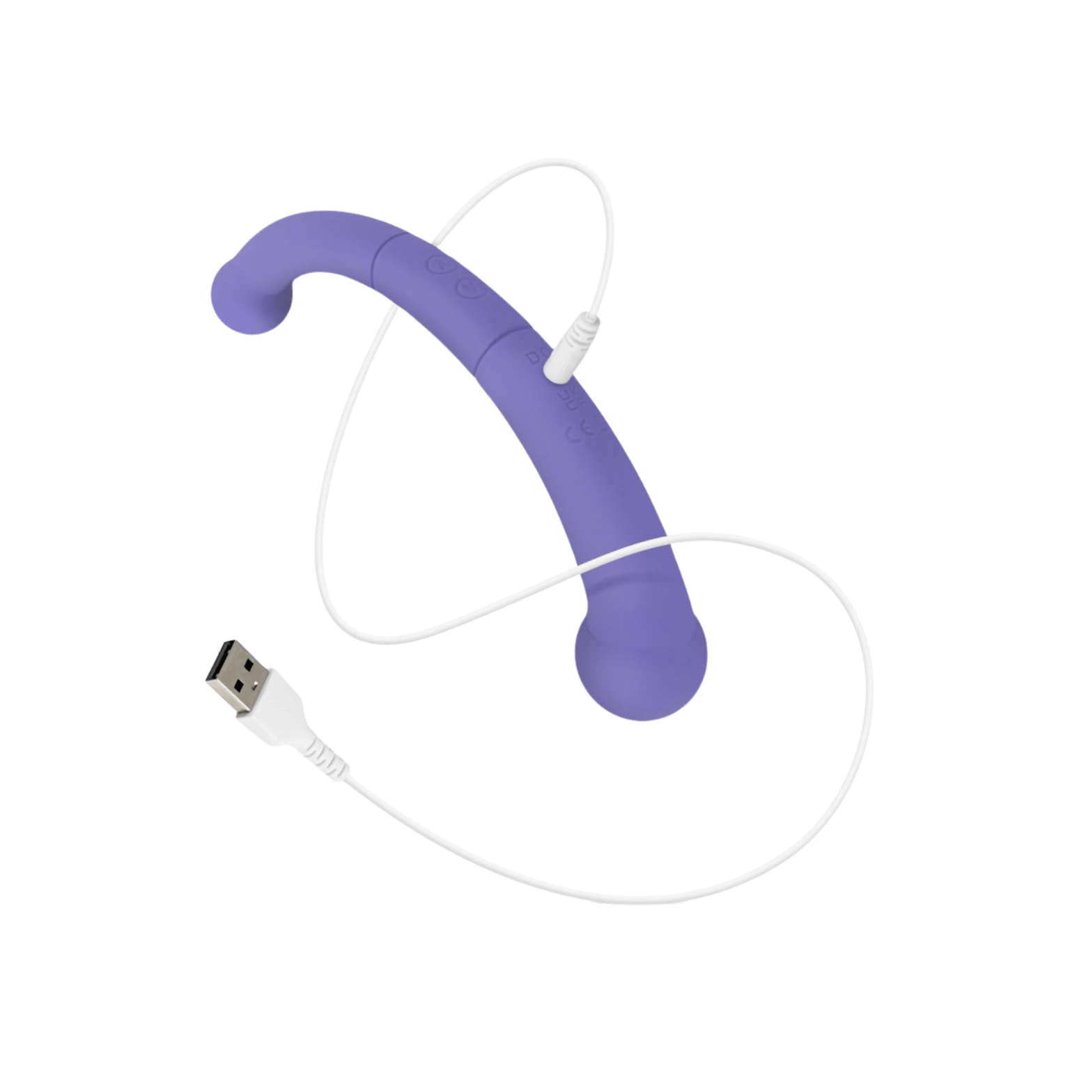 Vibro double extrémité Jane Good Vibes Only violet design ergonomique – Oh My God’Z