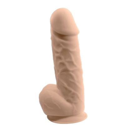 Gode vibrant couleur chair avec ventouse et texture réaliste – Oh My God’Z