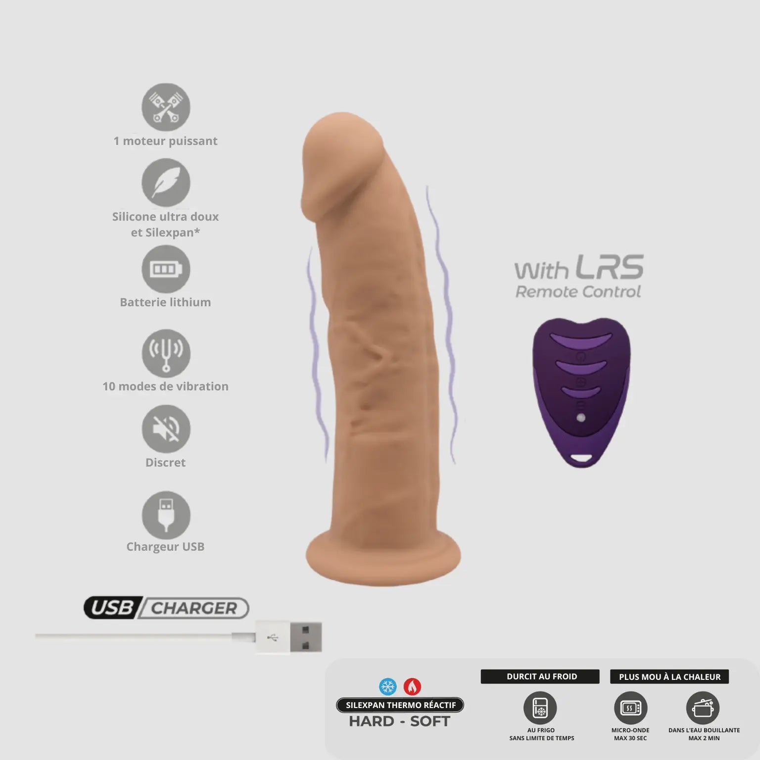 Vibro Raliste Tlcommand SilexD 17,5 cm | Oh My God'Z Vibro Raliste Tlcommand SilexD 17,5 cm | Oh My God'Z
