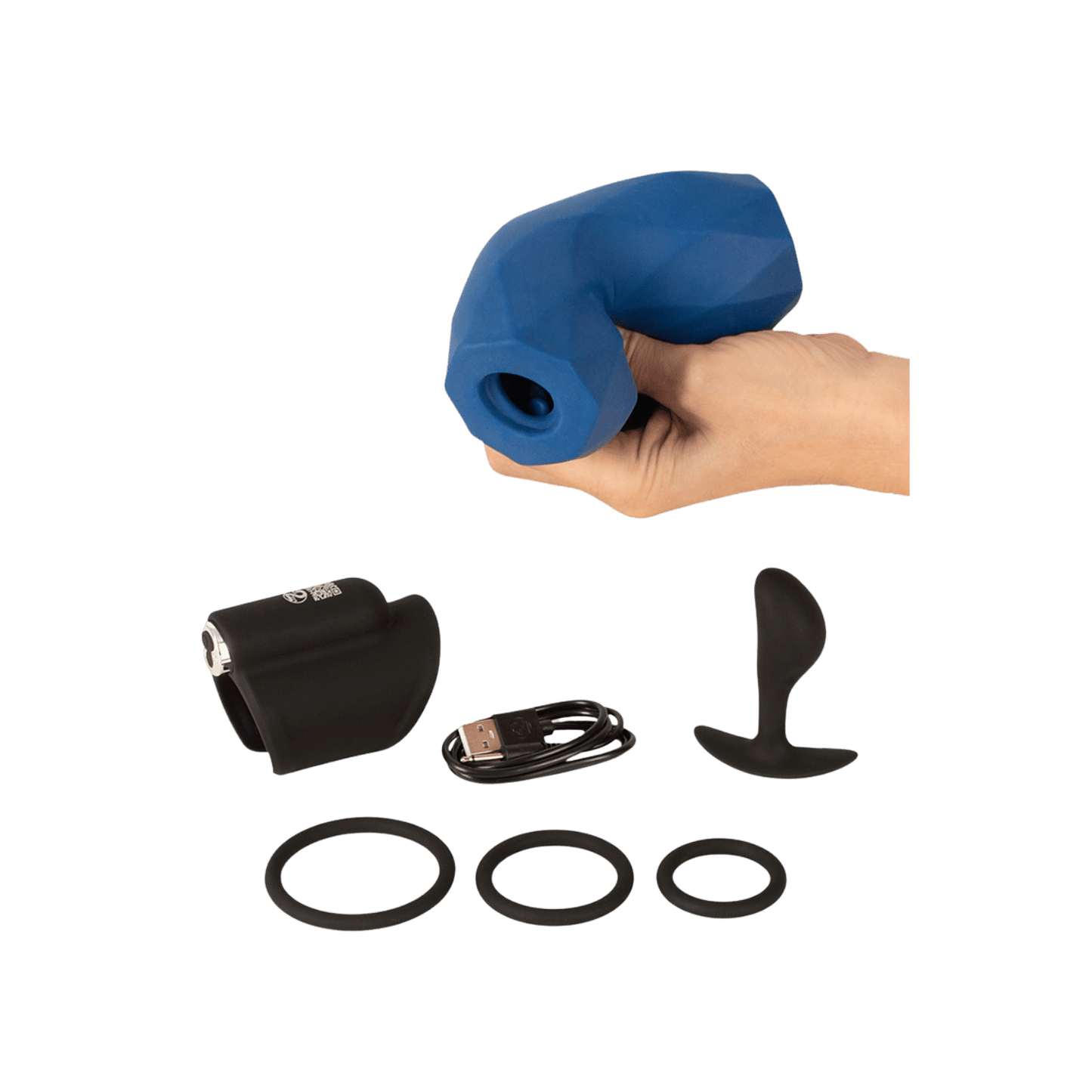 Coffret 4 sextoys pour homme Magic Shiver – ensemble érotique masculin rechargeable – Oh My God’Z