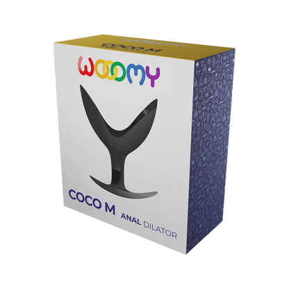 Packaging dilatateur anal Coco M Wooomy - boîte colorée - Oh My God'Z