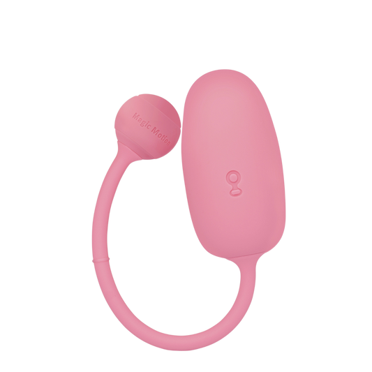 Entraineur Kegel Coach Magic Motion, boule vibrante rose en silicone avec cordon souple et capteur - Oh My God'Z