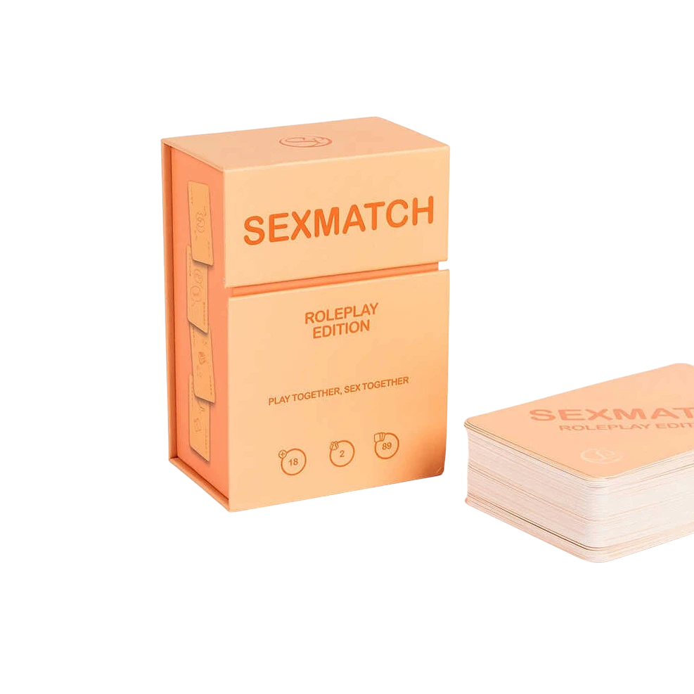 Jeu de cartes Sexmatch Roleplay Edition dans son coffret peche avec cartes visibles - Oh My God'Z