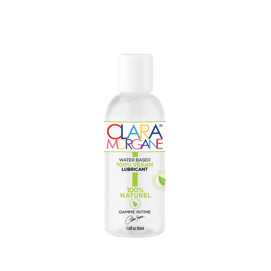 Flacon de lubrifiant intime bio et vegan Clara Morgane 50ml, transparent, base eau naturelle - Oh My God'Z