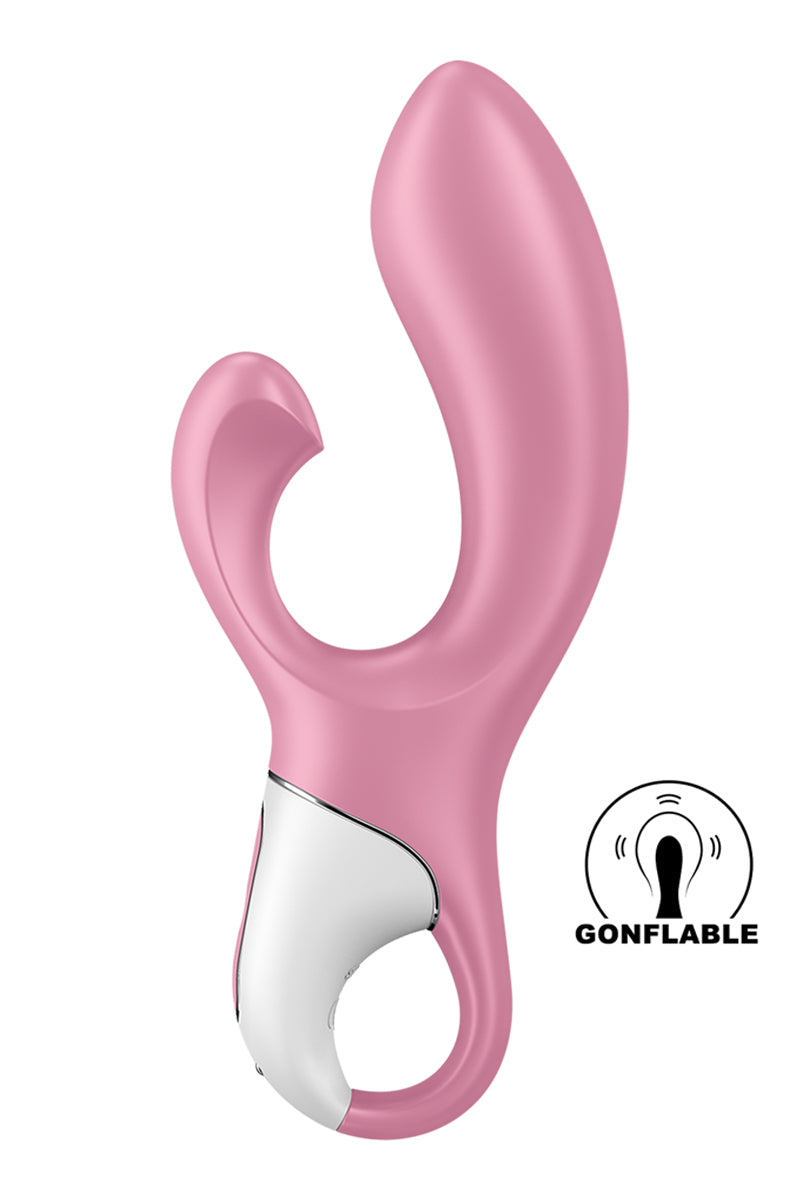 Vibro gonflable Satisfyer Air Pump Bunny 2 - Oh My God'Z -  sextoys - vibromasseur - gonflable 