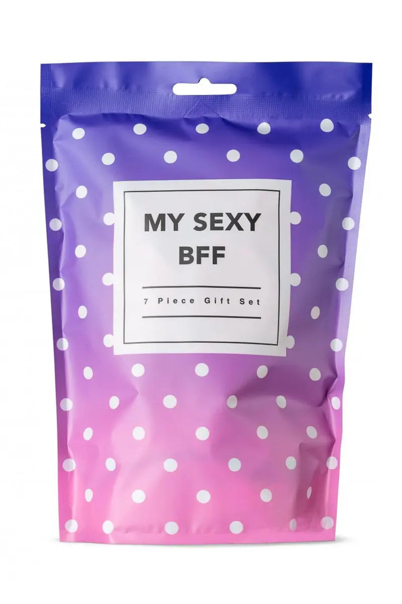 Oh My God'Z - Box coquine LoveBoxxx - My Sexy BFF - vibromasseur - menottes - plumeau - masque 