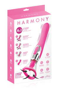 Oh My God'Z - Stimulateur 4 en 1 Harmony - Yoba - vaginal - clitoridien 
