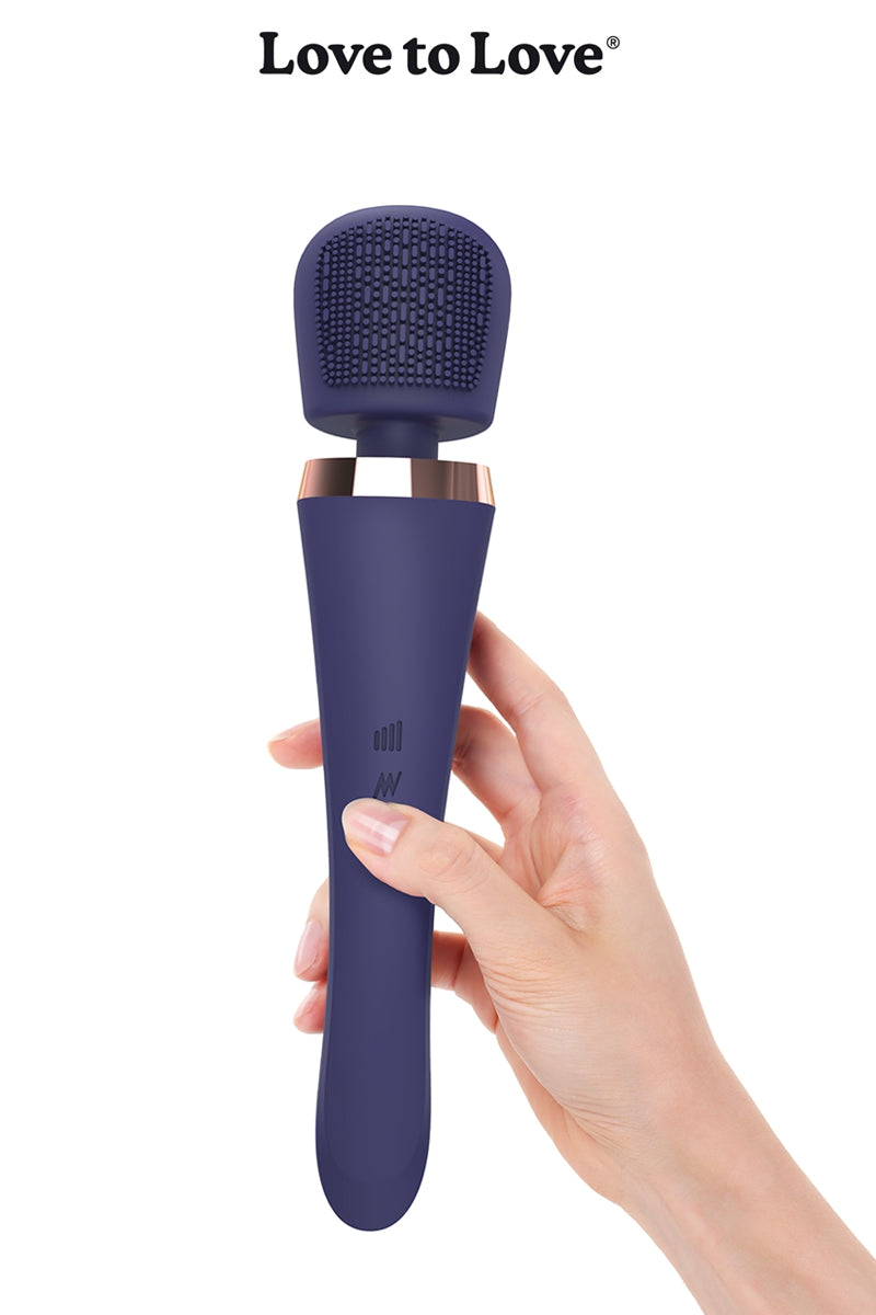Vibro wand Brush Crush - Love To Love - Oh My God'Z - sextoys - wand - vibromasseur - clitoridien