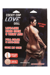 Poupée masculine Cocky Cop Love Doll - poupée gonflable sexuelle - Oh My God'Z - sextoys