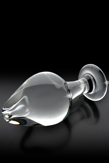 Oh My God'Z - Plug anal verre Icicles n° 25 -  verre incassable - Sans phtalate
