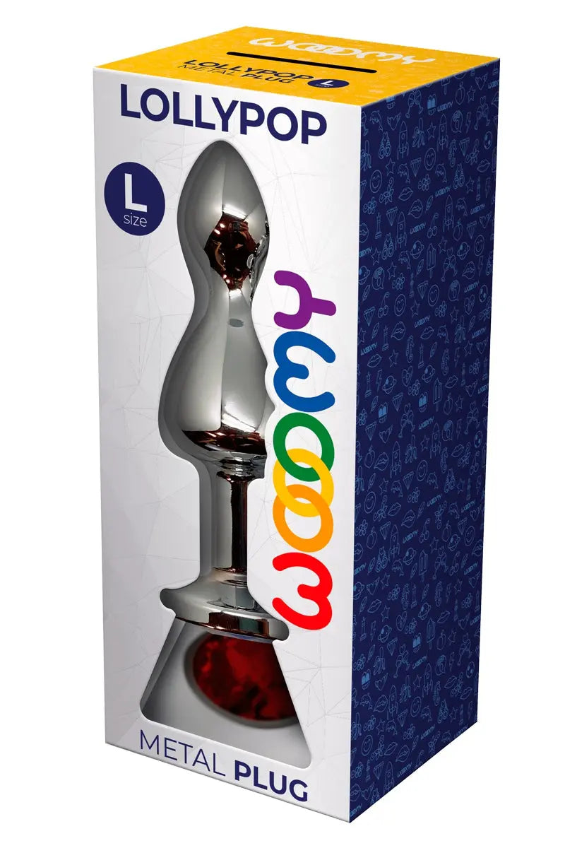 Plug bijou Lollypop L - Wooomy - Oh My God'Z - sextoys - plug - anal