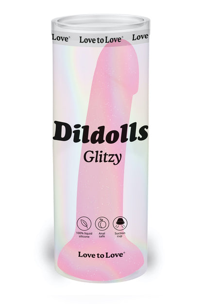 Dildolls Glitzy - Love to Love - Oh My God'Z - sextoys - godemiché - fun - coloré