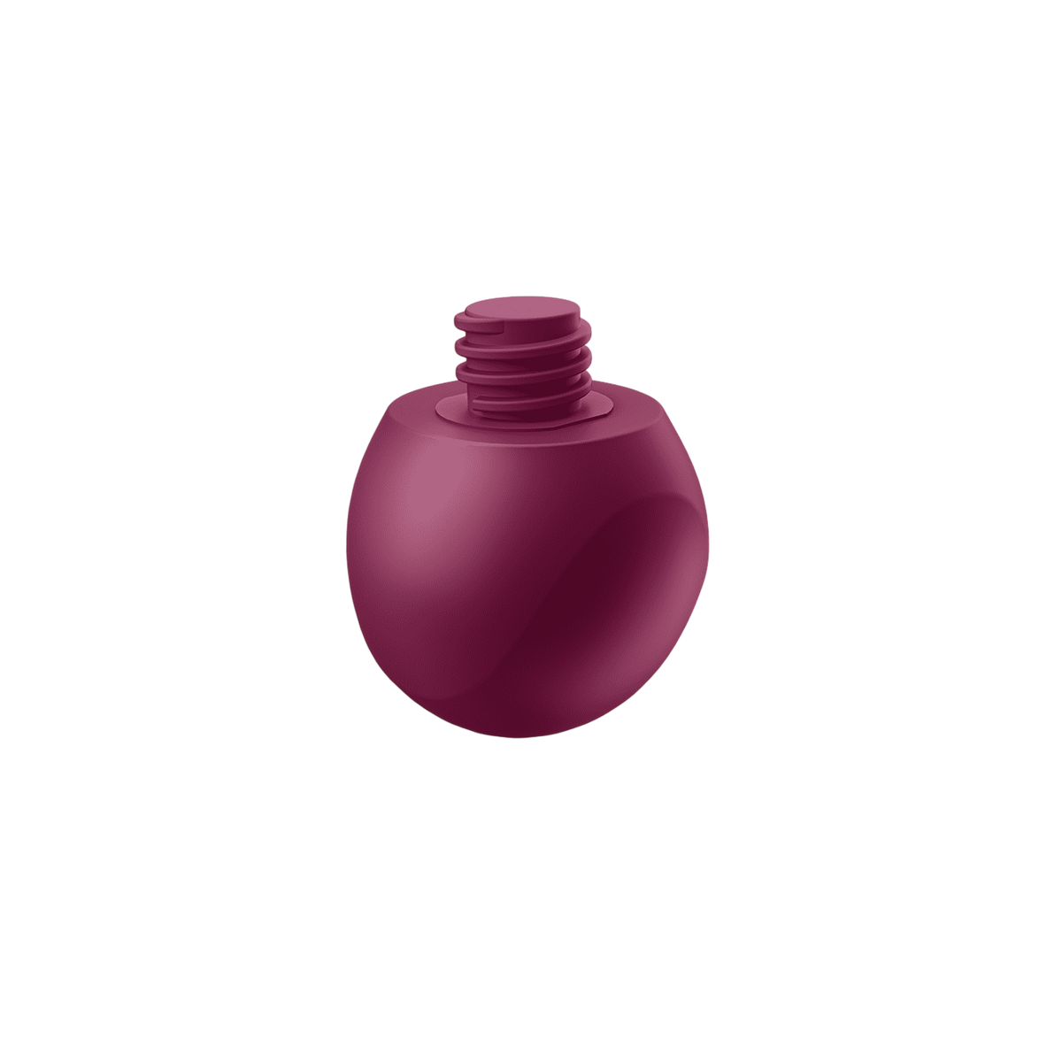 Poids interchangeable a visser des boules de geisha Love Birds Vary Satisfyer en silicone prune mat - Oh My God'Z