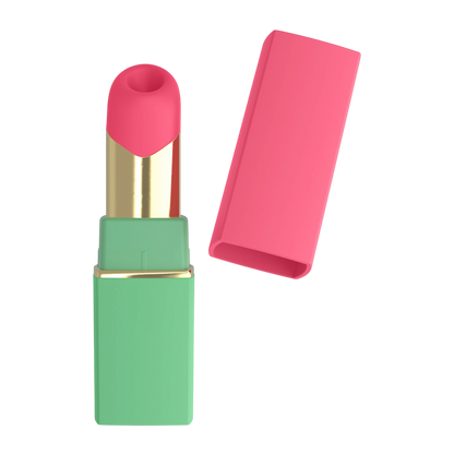 Womanizer Beauty vert avec capuchon rose retire, embout silicone rose et corps vert satine - Oh My God'Z