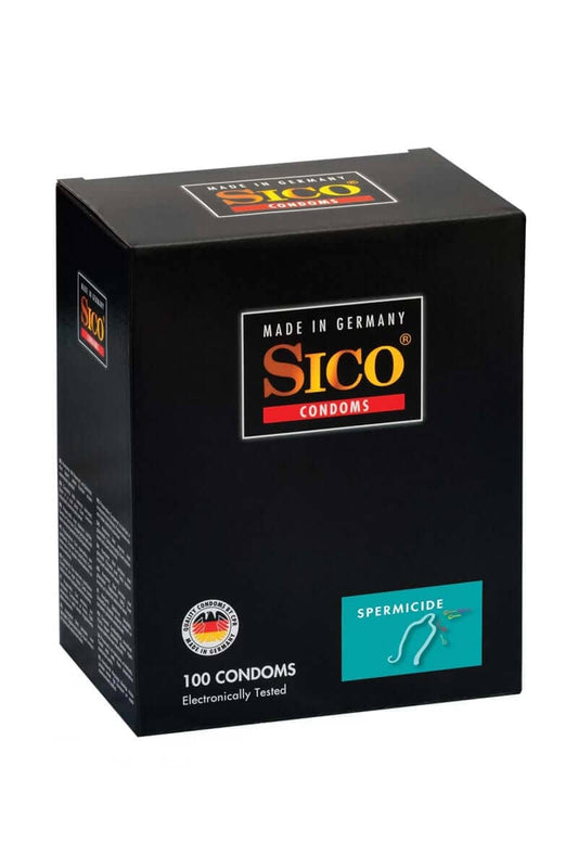 Oh My God'Z - 100 préservatifs Sico SPERMICIDE - préservatifs