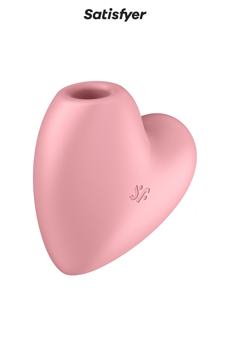 Oh My God'Z - Double stimulateur - Cutie Heart -stimulation clitoris - air pulsé -  vibrations