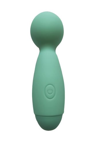 Oh My God'Z - sextoys - Mini Wand Smally - Wooomy - stimulateur clitoridien - clitoris - wand - mini vibromasseur - vibromasseur - vert